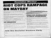 The disappeared leaflet