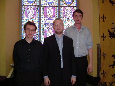 From Left: Aenghus Kerin, Eoin Supple, and Karl Sweeney