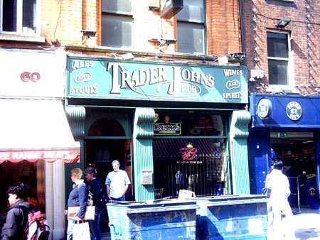 Trader John's pub.