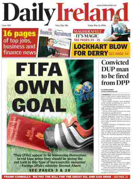 Click on image to see full-sized version First Frank Connolly column hits the usual suspects... hard