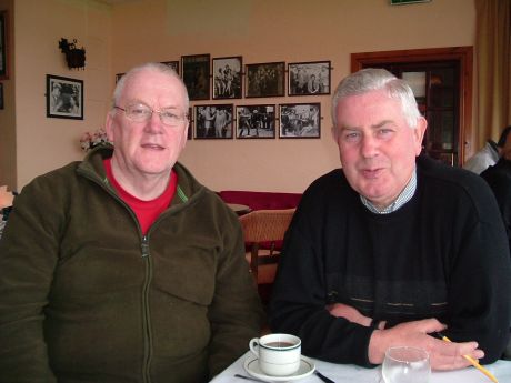 Archbishop Hynes (Left) and Padhraic Oliver