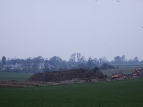 Spoil heap at Lismullin March 2007