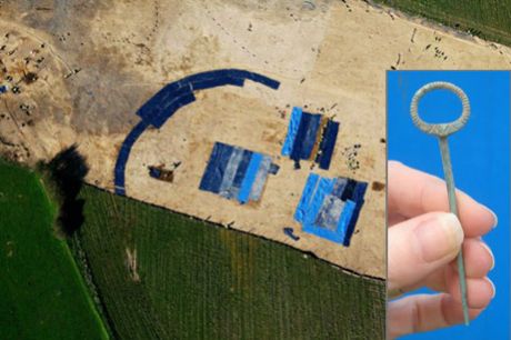 NRA aerial photo of temple from National Geographic article