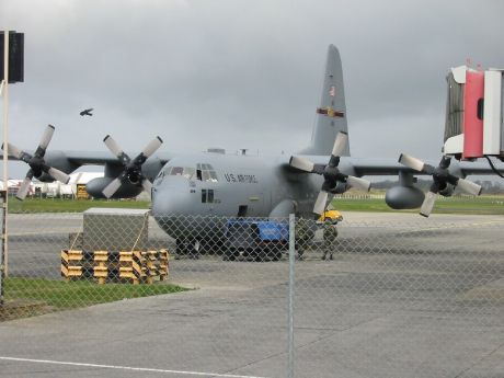 Hercules C130 at Shannon March 05