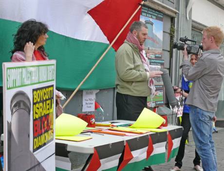 Galway City Councillor and strong friend of Palestine, Niall O'Brolchain (Green Party)