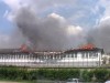 Vincennes' center detention in fire