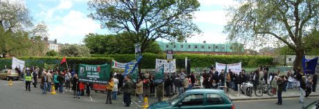 Panorama of attendees