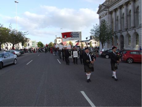 March setting off