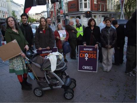 May Day marchers - Cork Women