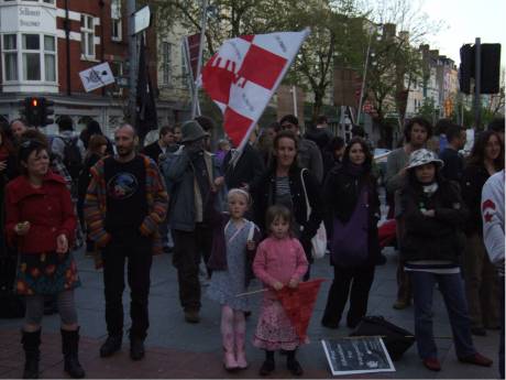 Young May Day marchers - our hope for the future