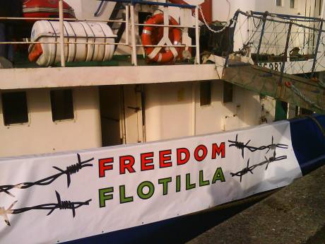 'Freedom Flotilla': the name taken by the fleet heading for Gaza