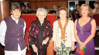 Honourees Rose Dugdale, Susan McGillion, Padraigín Uí Mhurchadha, Eibhlin Glenholmes