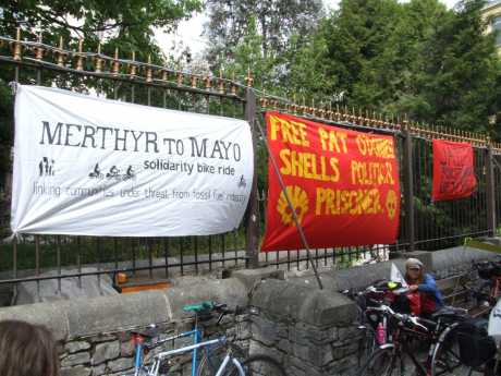 Banner display @ the peace park