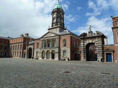 Dublin Castle, Justice sitting on the right