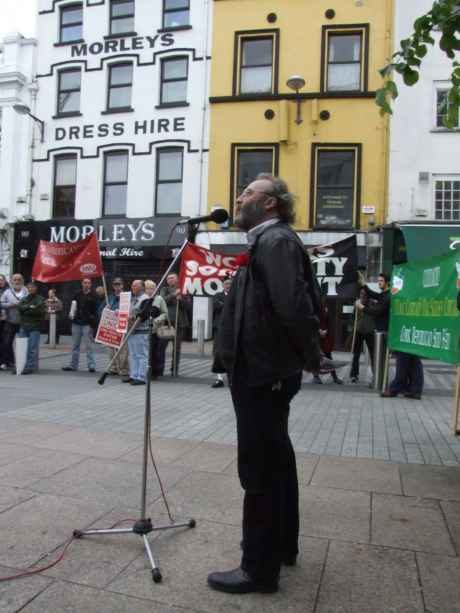 Noel Murphy, national secretary of the IWU