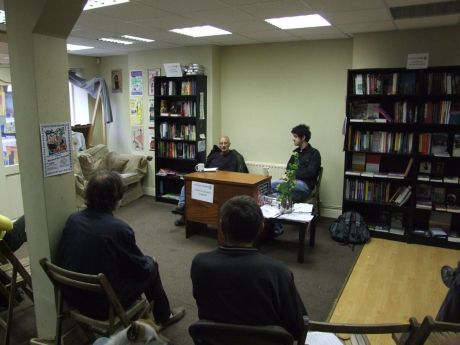 amon MacGabhann of the IWU at Solidarity Books