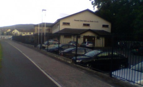 St Johns GAA Club on Grange Road from opposing direction