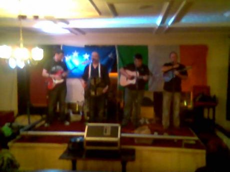 'The Druids' on stage , Saturday 7th May 2011.