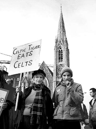 Click on image to see full-sized version Celtic Tiger Eats Celts