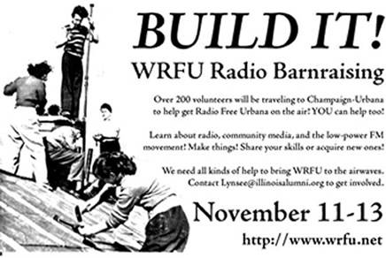 UC-IMC radio barnraising