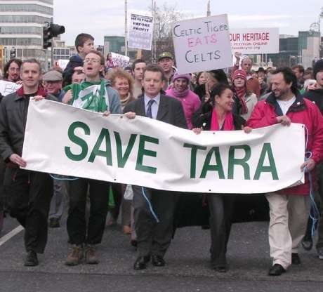 Photo of previous March - Green Party supporting