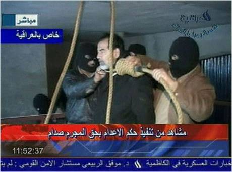 this execution of December 30th was the most watched display of warped justice. Typical stuff