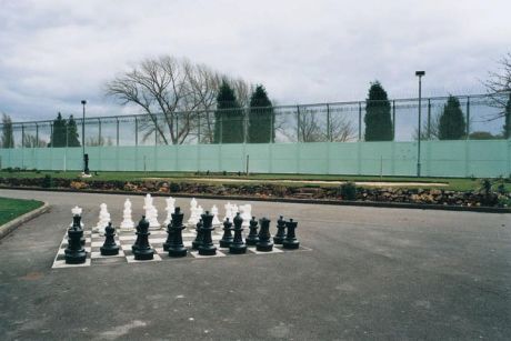 Click on image to see full-sized version Detainees’ recreation area, Lindholme Immigration Removal Centre, April 2006