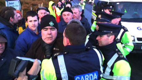 Click on image to see full-sized version Stills from the film: Strangling Pat O'Donnell