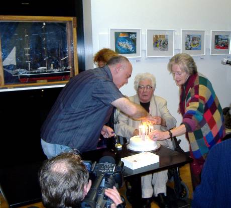 Finn  Arden, Margaretta D'Arcy (hidden), John Arden and Lelia Doolin