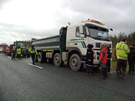 Shell trucks - All blocked up; Everything else passed