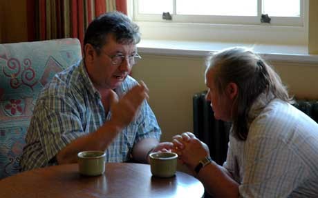 Cllr Joe Reilly, Meath County Council & Julitta Clancy Tara Heritage Preservation Group