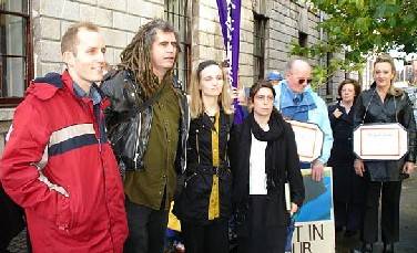 Defendants And Some Supporters