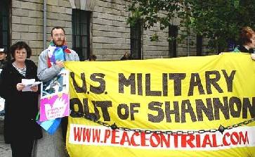 Eileen, Fr. Martin Newell (Resplendent In His Peace Scarf) And That Banner Again