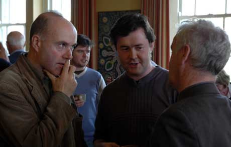 Ian Lumley AnTaisce, Brian Guckian Transport Researcher & Tom Farrelly Irish Transport Users Association