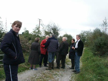 Click on image to see full-sized version Local people and politicians