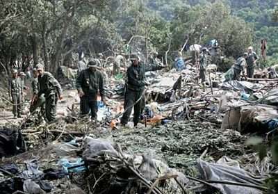 Moroccan police confirm the migrant camp at Ben Younnes (near Ceuta) has been cleared of non citizens.