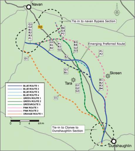 NRA original routes