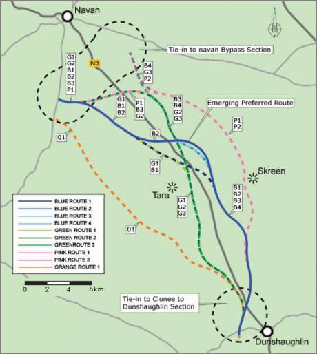 NRA original routes