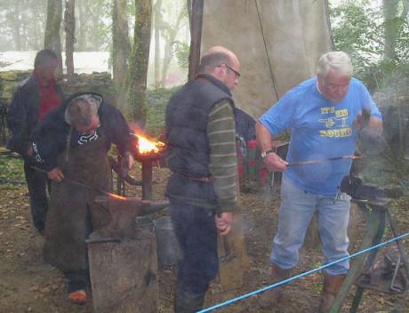 Blacksmithing workshop