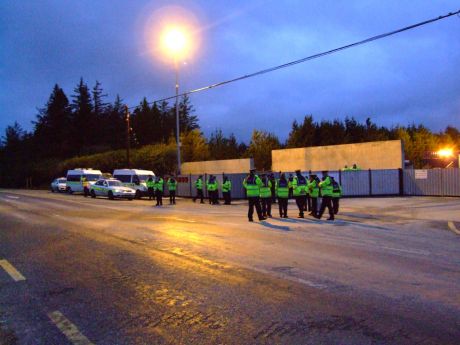 Early on - loads of coppers