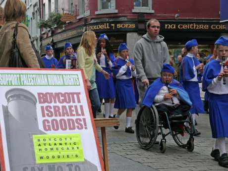 Shop st was a palette of colour and marching young 'uns last Saturday