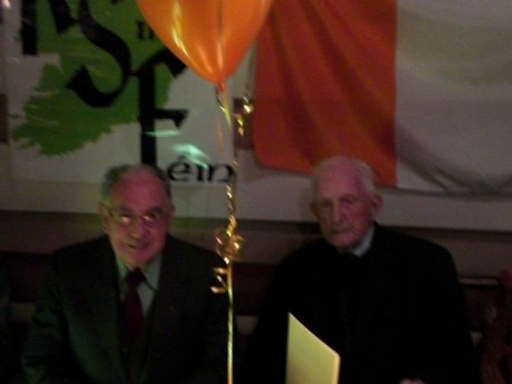 Ruáiri O Brádaigh and Dan Keating , January 2007.