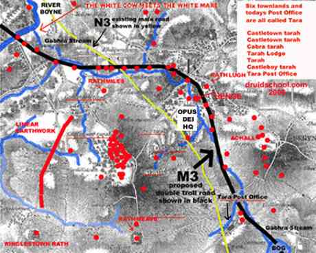 The bigger map showing the Valley