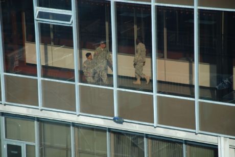 Click on image to see full-sized version US Troops pass through Shannon 24 Oct 2007
