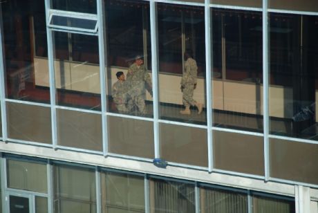 US Troops pass through Shannon 24 Oct 2007