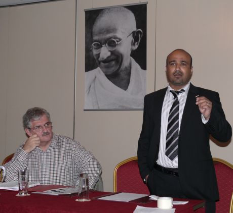 Adnan Shabab, Head of Public Relations, General Delegation of Palestine, Dublin.