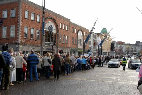 Moving down into Patrick Street
