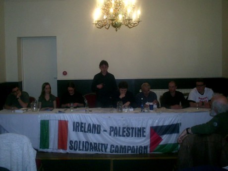 L-R: Dan Finn, Freda Hughes, Kevin Squires, David Landy, Mark McDonnell, Martin O'Quigley, Ronan O'Dowd, Ronan Nolan (members of the IPSC National Committee)