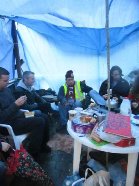 #OccupyGalway might be all toasty and warm with their fancy-pants gazebo - Unkie Dave