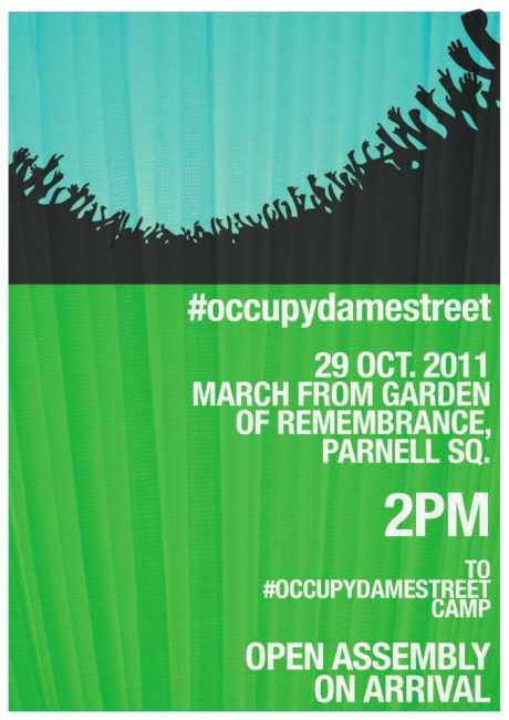Stop The Billion Dollar Heist: #OccupyDameStreet and Real Democracy Now! March